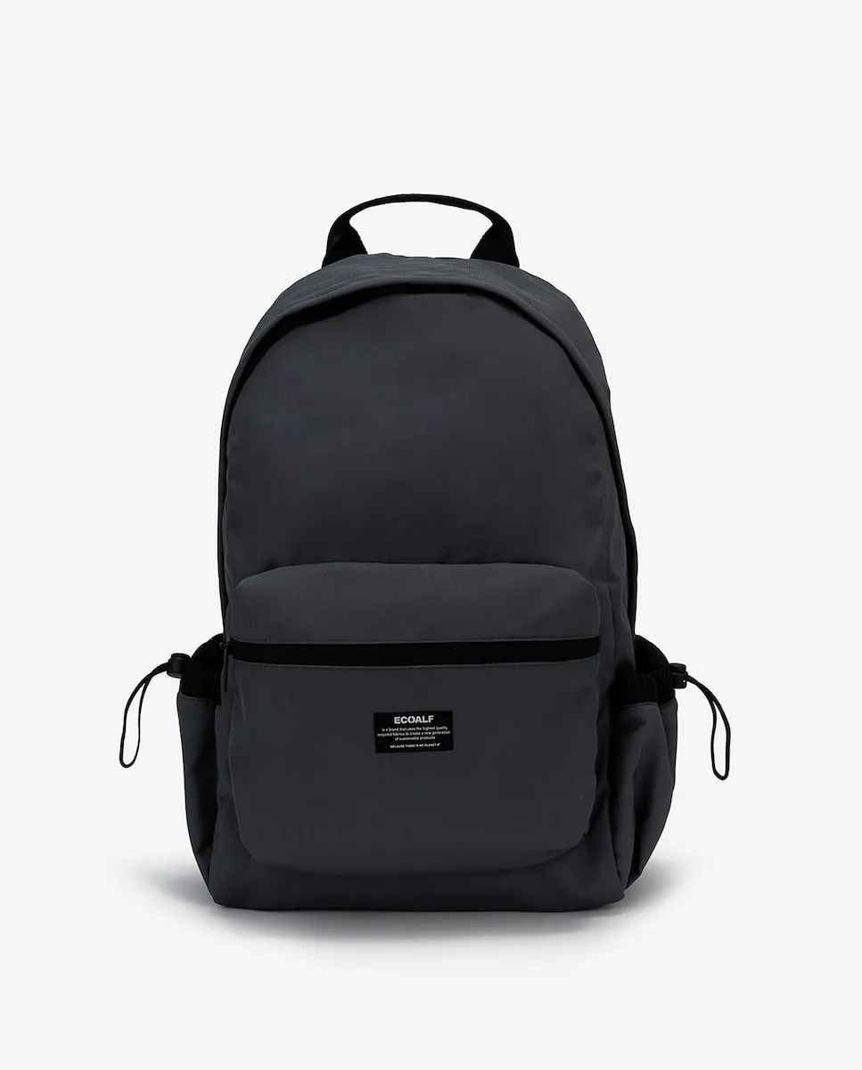 Рюкзак с застежкой-молнией и боковыми карманами Ecoalf, темно-серый
Рюкзак с застежкой-молнией и боковыми карманами Ecoalf, темно-серый
