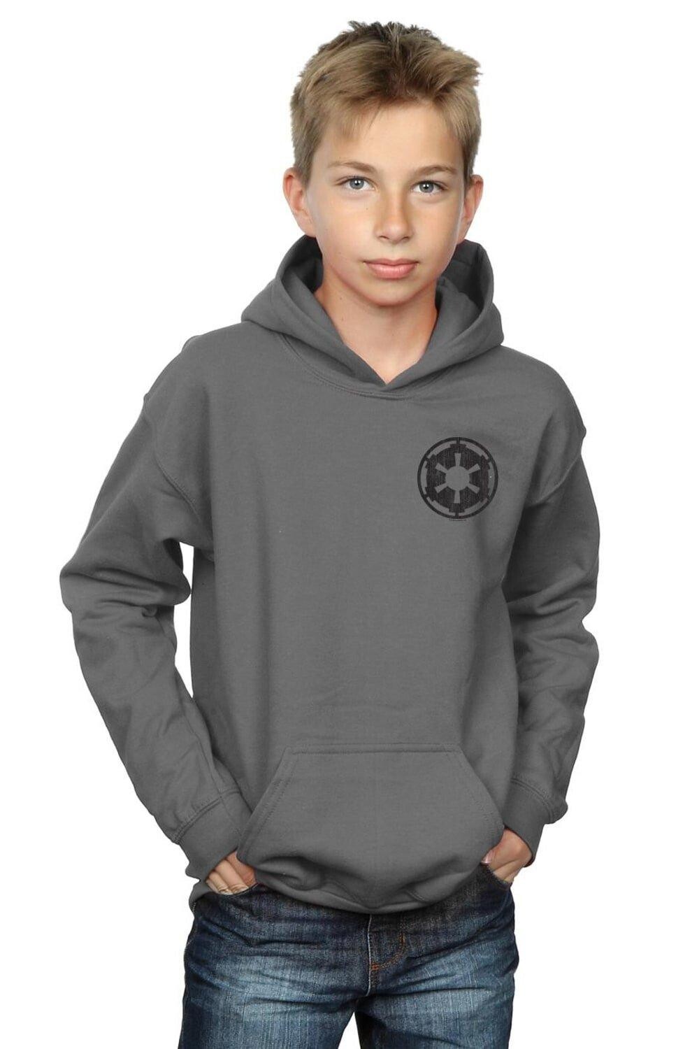 Толстовка с принтом на груди и знаками отличия Мандалорской Галактической Империи Star Wars, серый
Толстовка с принтом на груди и знаками отличия Мандалорской Галактической Империи Star Wars, серый