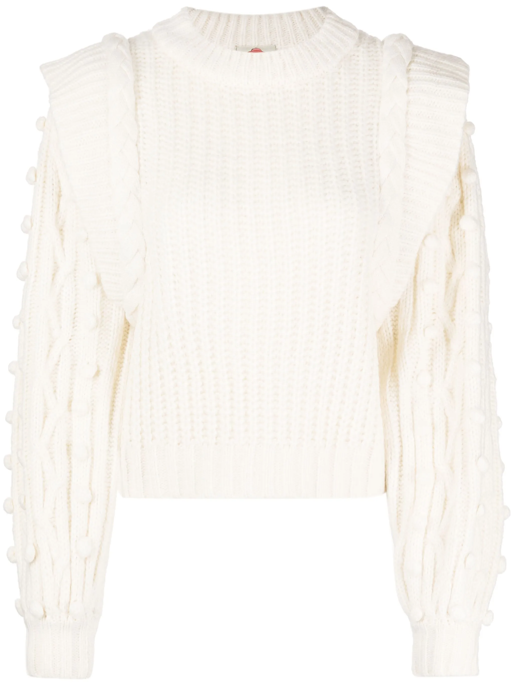 Джемпер крупной вязки Farm Rio, белый
Джемпер крупной вязки Farm Rio, белый