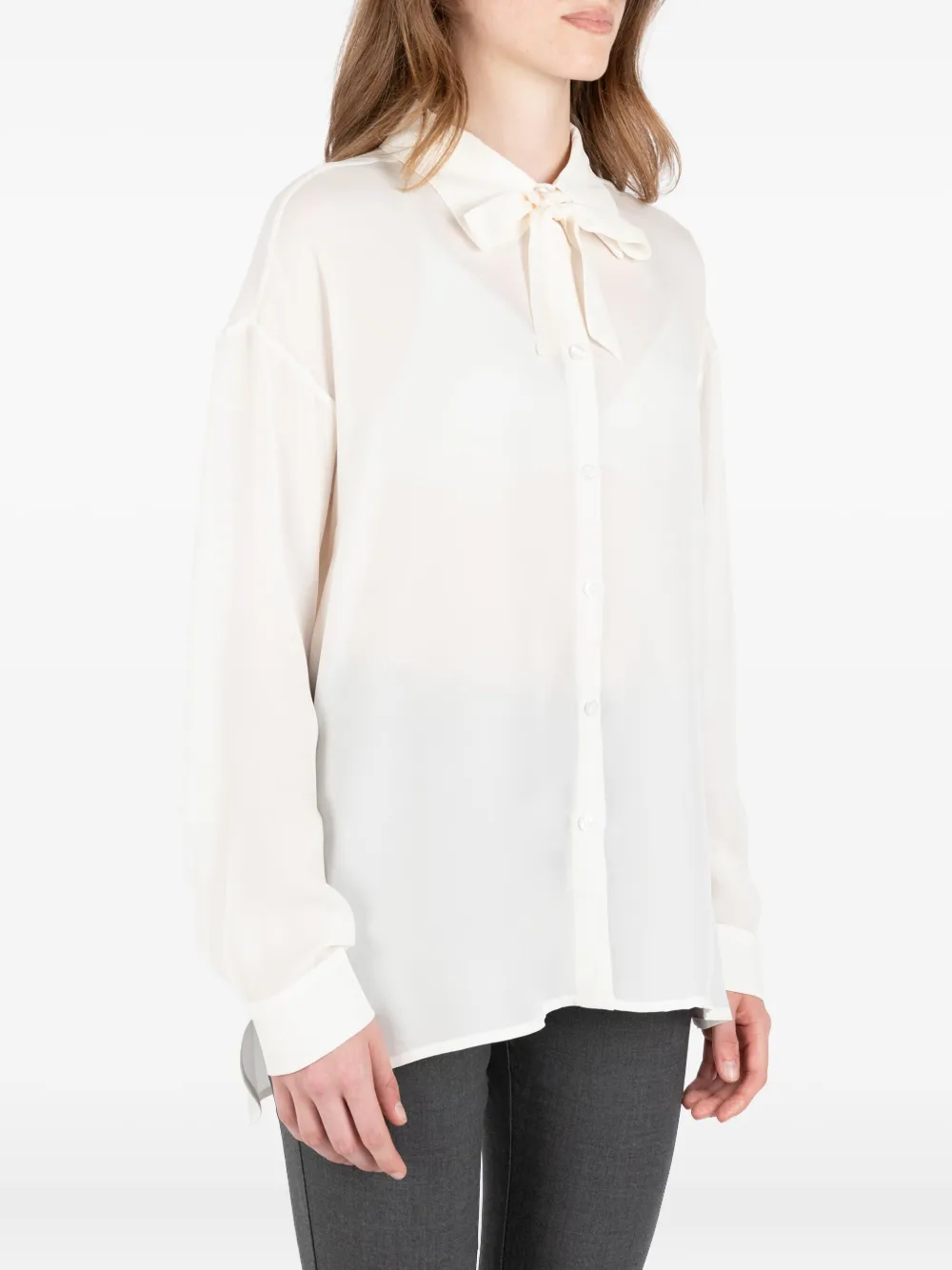 Рубашка с бантом Société Anonyme, белый
Рубашка с бантом Société Anonyme, белый