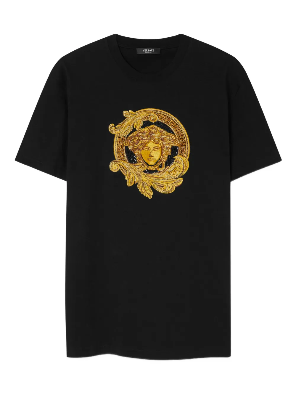 Футболка из хлопка с Медузой Versace, черный
Футболка из хлопка с Медузой Versace, черный