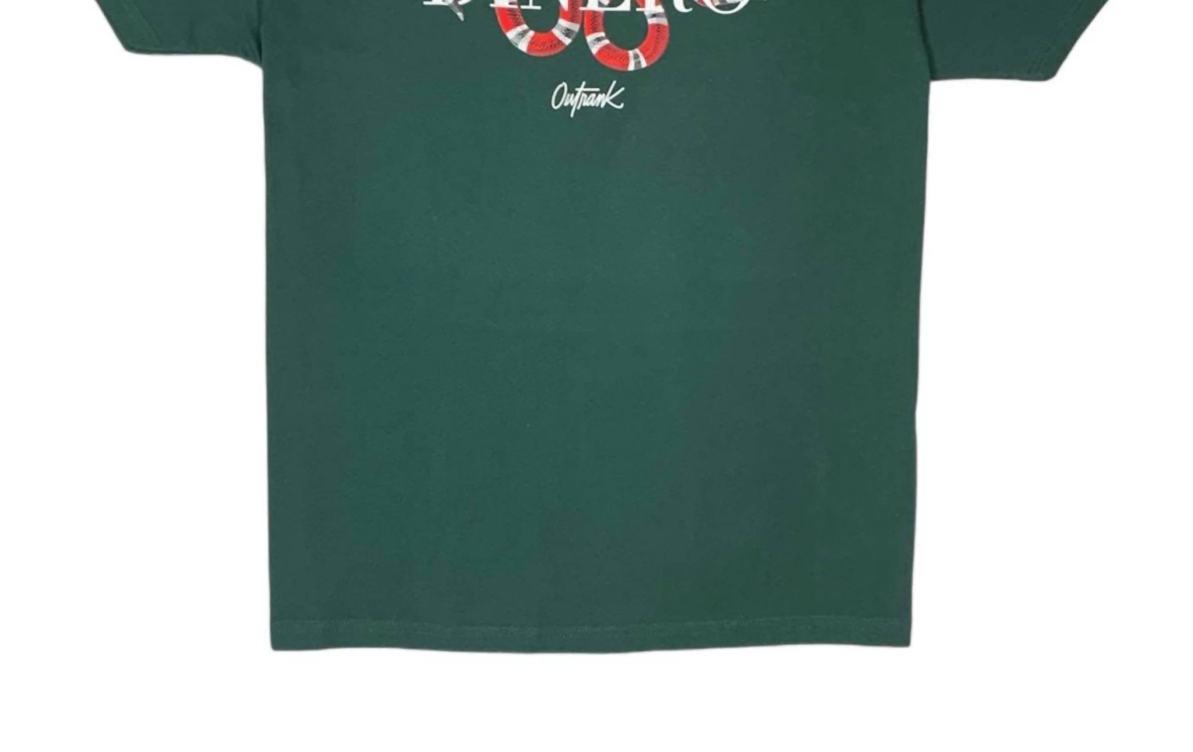 Мужская футболка Dinero зеленого цвета OUTRANK
Мужская футболка Dinero зеленого цвета OUTRANK