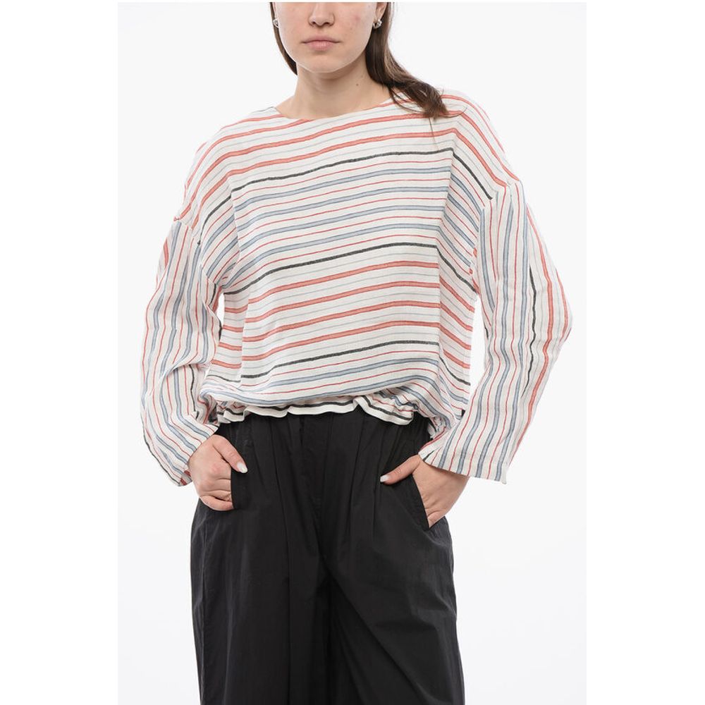 Блуза из смеси льна VARSITY в сбалансированную полоску Woolrich, Multicolor
Блуза из смеси льна VARSITY в сбалансированную полоску Woolrich, Multicolor