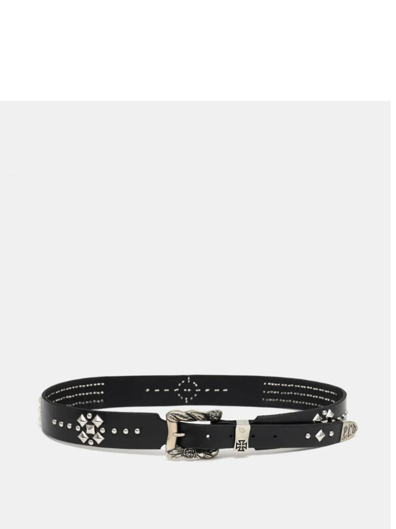 Кожаный ремень Enfants Riches Déprimés с заклепками, черный
Кожаный ремень Enfants Riches Déprimés с заклепками, черный