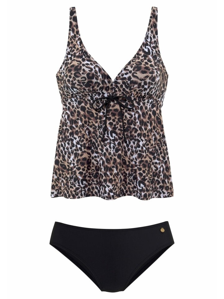 Комплект бикини LASCANA, цвет braun/bedruckt
Комплект бикини LASCANA, цвет braun/bedruckt