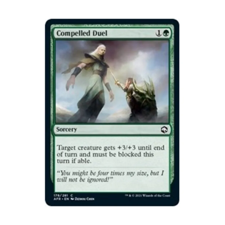 CCG Вынужденная дуэль (С), MTG - Adventures in the Forgotten Realms
CCG Вынужденная дуэль (С), MTG - Adventures in the Forgotten Realms