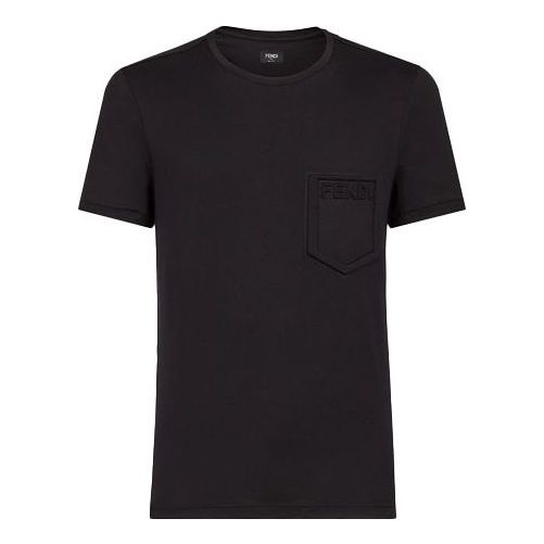 Футболка men's ss21 solid color alphabet logo cotton short sleeve black t-shirt Fendi, черный
Футболка men's ss21 solid color alphabet logo cotton short sleeve black t-shirt Fendi, черный