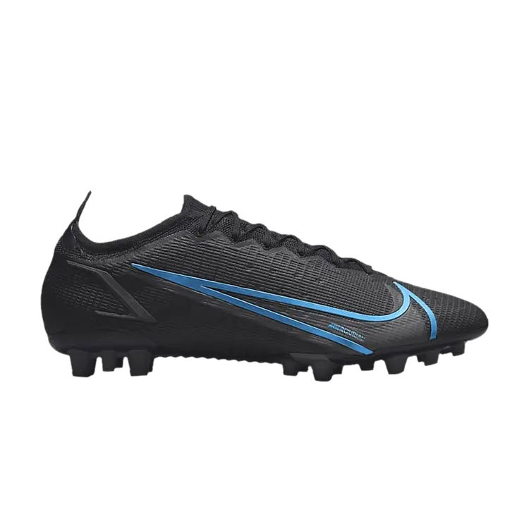 Бутсы Nike Mercurial Vapor 14 Elite AG 'Black Photo Blue', черный 
Бутсы Nike Mercurial Vapor 14 Elite AG 'Black Photo Blue', черный