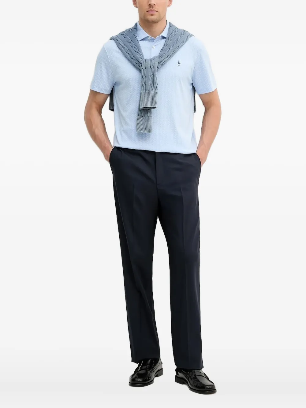 Рубашка-поло с вышитым логотипом POLO RALPH LAUREN, синий
Рубашка-поло с вышитым логотипом POLO RALPH LAUREN, синий