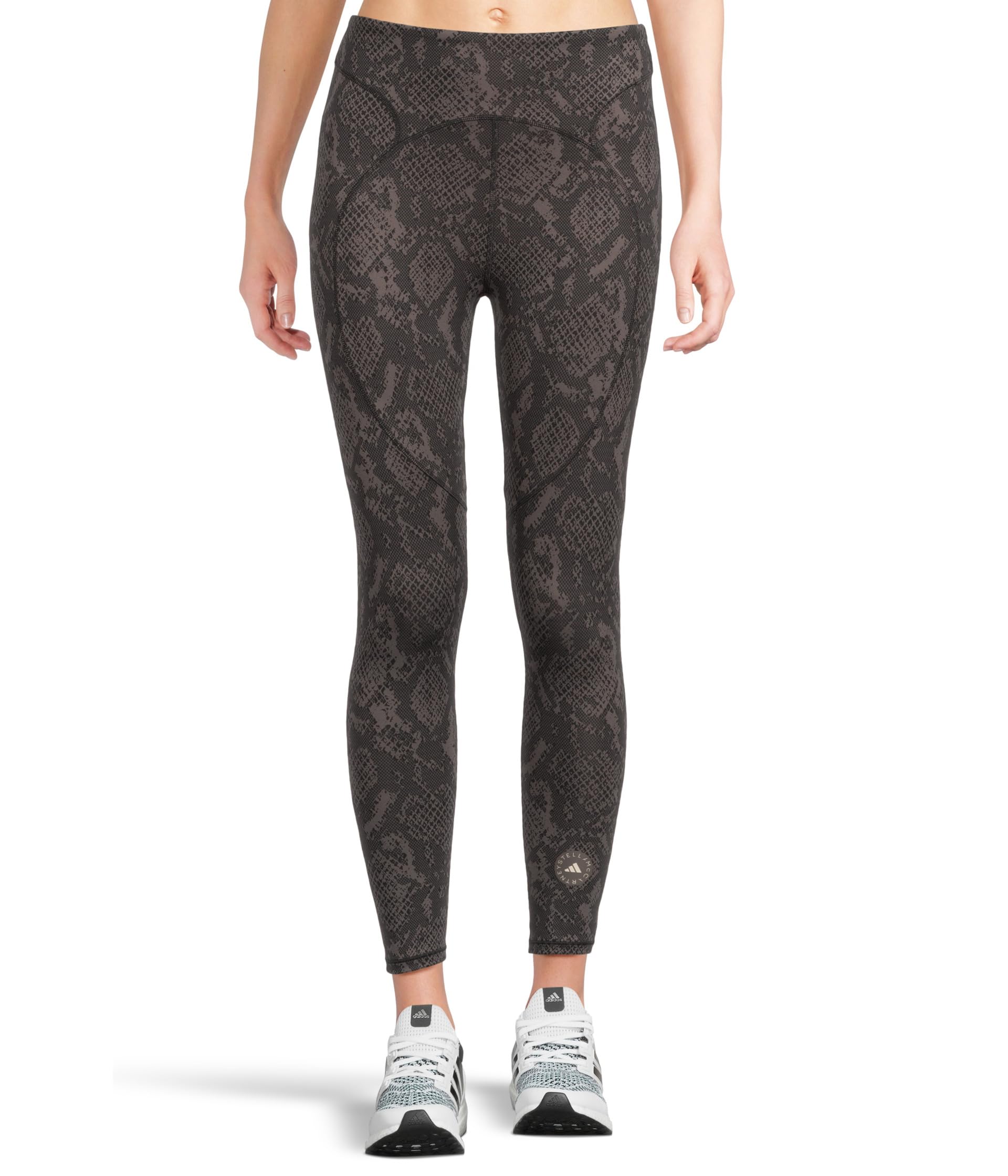 Брюки adidas by Stella McCartney Training 7/8 Leggings Printed JM8457, цвет Charcoal Black 
Брюки adidas by Stella McCartney Training 7/8 Leggings Printed JM8457, цвет Charcoal Black