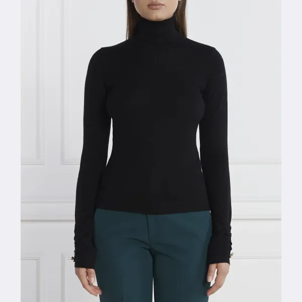 Шерстяная водолазка приталенного кроя Liu Jo, черный
Шерстяная водолазка приталенного кроя Liu Jo, черный
