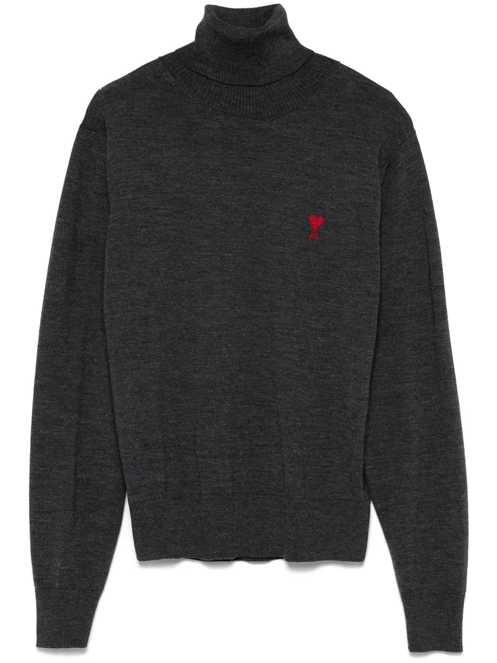 Шерстяной джемпер с монограммой Ami de Coeur AMI Paris, серый
Шерстяной джемпер с монограммой Ami de Coeur AMI Paris, серый