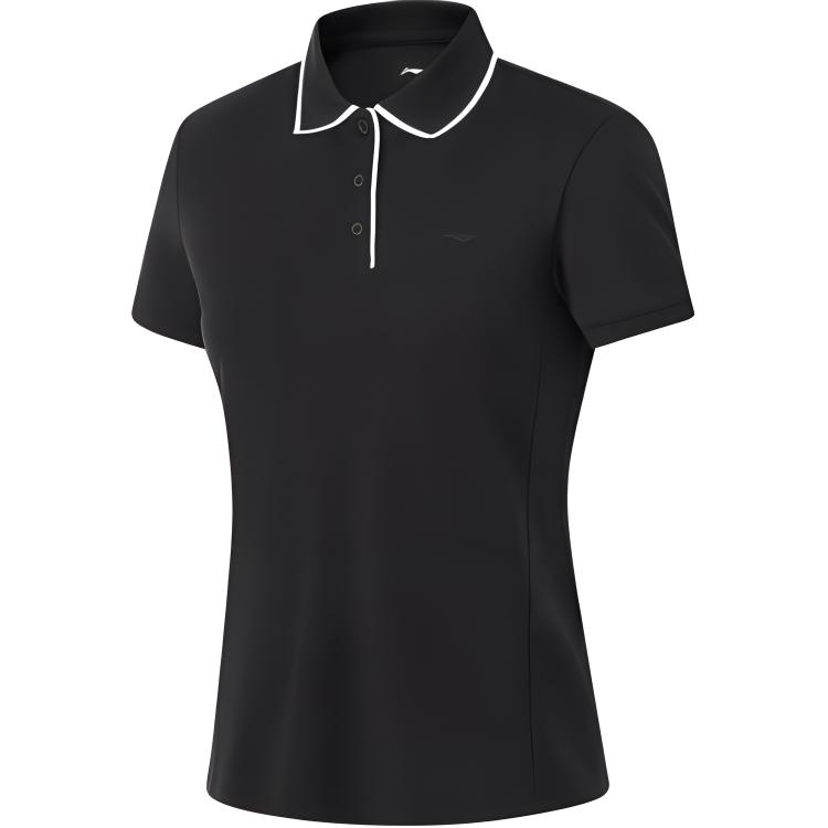 Футболка поло для фитнеса LiNing черная женская
Футболка поло для фитнеса LiNing черная женская