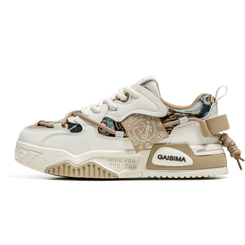 Hong Kong Meng Скользоустойчивые амортизирующие увеличивающие рост низкие скейтерские кроссовки мужские хаки, цвет Khaki
Hong Kong Meng Скользоустойчивые амортизирующие увеличивающие рост низкие скейтерские кроссовки мужские хаки, цвет Khaki