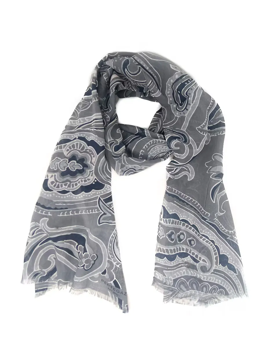 Шарф Pertegaz серого цвета, темно-серый
Шарф Pertegaz серого цвета, темно-серый