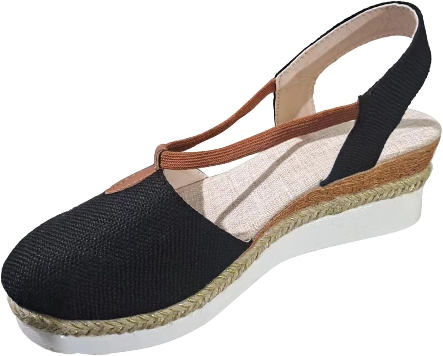 Эспадрильи на танкетке для женщин Generic, черный
Эспадрильи на танкетке для женщин Generic, черный