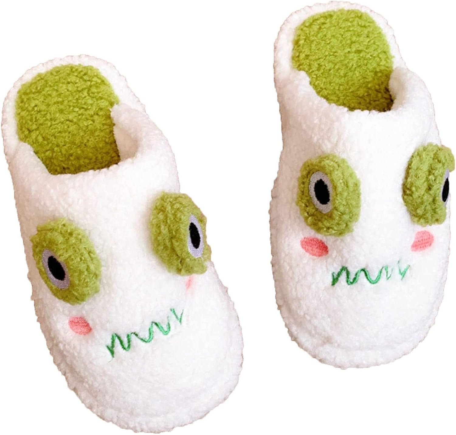Тапочки Zureto Frog для женщин, милые плюшевые мягкие домашние шлепанцы для дома и улицы, белый
Тапочки Zureto Frog для женщин, милые плюшевые мягкие домашние шлепанцы для дома и улицы, белый