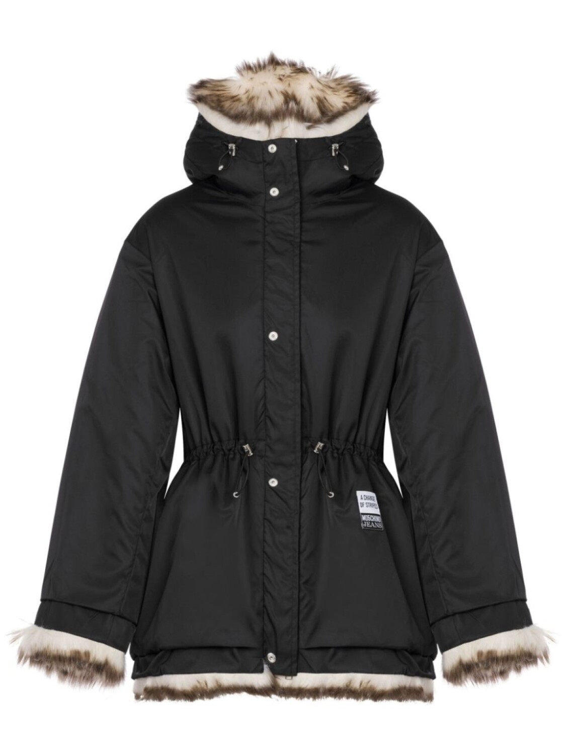 MOSCHINO JEANS куртка с капюшоном и отделкой из овчины, нейтральный цвет
MOSCHINO JEANS куртка с капюшоном и отделкой из овчины, нейтральный цвет