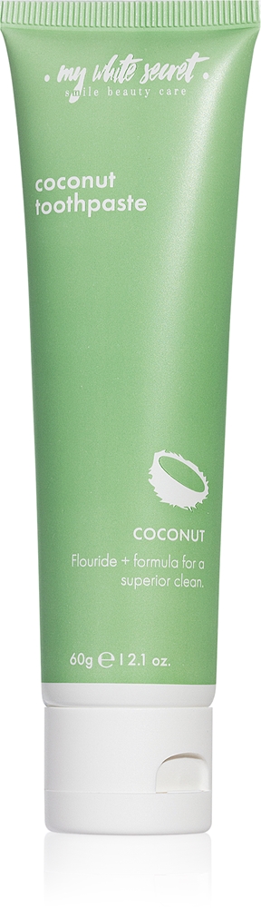 Зубная паста с кокосовым вкусом и взбитыми сливками My White Secret, 60 гр
Зубная паста с кокосовым вкусом и взбитыми сливками My White Secret, 60 гр