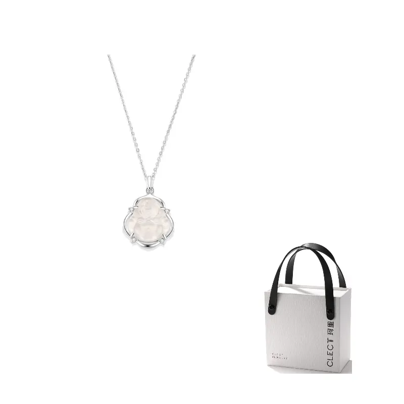 Халцедоновое нефритовое ожерелье для женщин Clect
Халцедоновое нефритовое ожерелье для женщин Clect