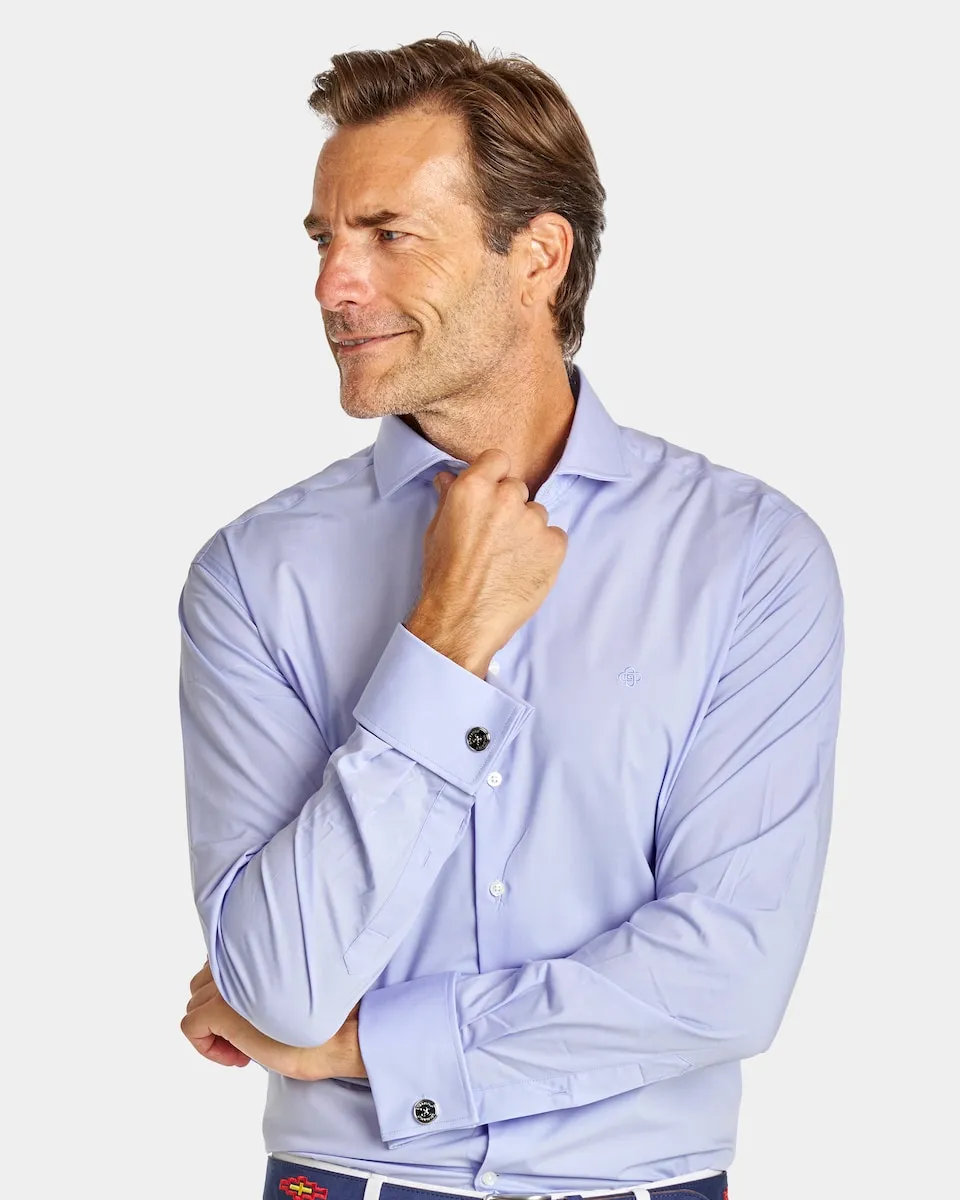 Мужская рубашка из поплина классического кроя, однотонная, светло-голубая Spagnolo, светло-голубой
Мужская рубашка из поплина классического кроя, однотонная, светло-голубая Spagnolo, светло-голубой