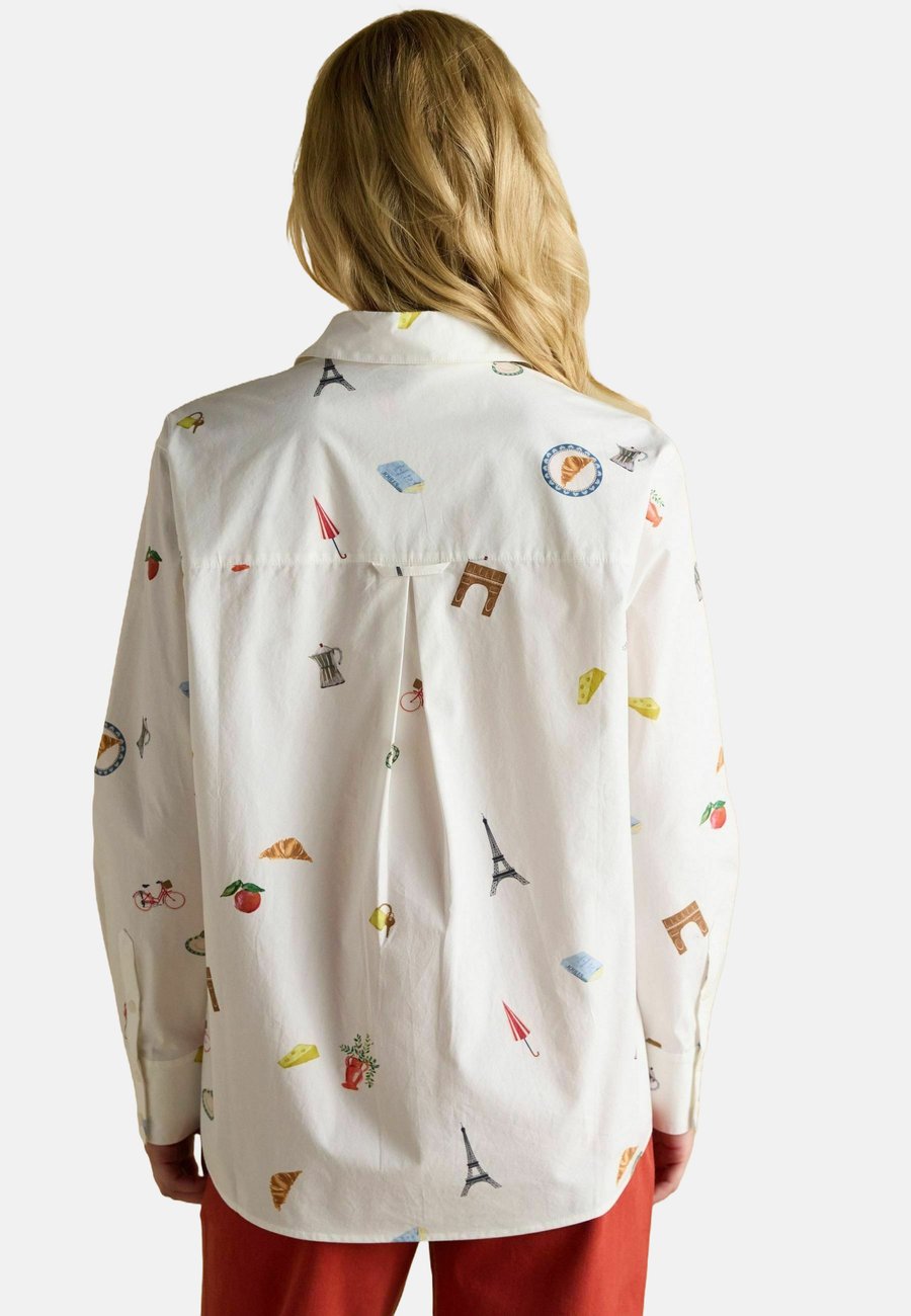 Блуза Tom Joule AMILLA BOYFRIEND FIT, Paris Icons White/White
Блуза Tom Joule AMILLA BOYFRIEND FIT, Paris Icons White/White