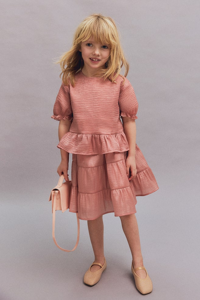 Многоярусная юбка H&M, розовый
Многоярусная юбка H&M, розовый