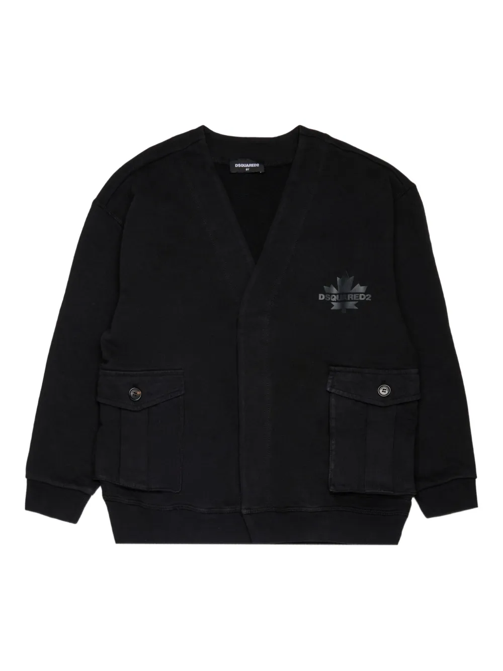 Кардиган с логотипом DSQUARED2 KIDS, черный
Кардиган с логотипом DSQUARED2 KIDS, черный