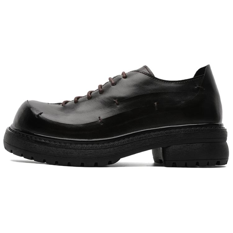 WEISHIBANGWEI Кожаные повседневные туфли унисекс коричневые со скрытой платформой, цвет Brown Hidden Wedge
WEISHIBANGWEI Кожаные повседневные туфли унисекс коричневые со скрытой платформой, цвет Brown Hidden Wedge