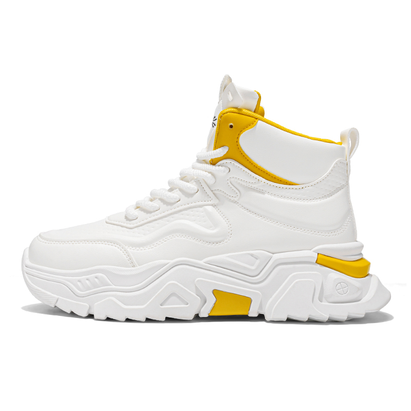 Износостойкие, дышащие, легкие, высокие повседневные туфли для мужчин YUZHAOLIN, White Yellow
Износостойкие, дышащие, легкие, высокие повседневные туфли для мужчин YUZHAOLIN, White Yellow