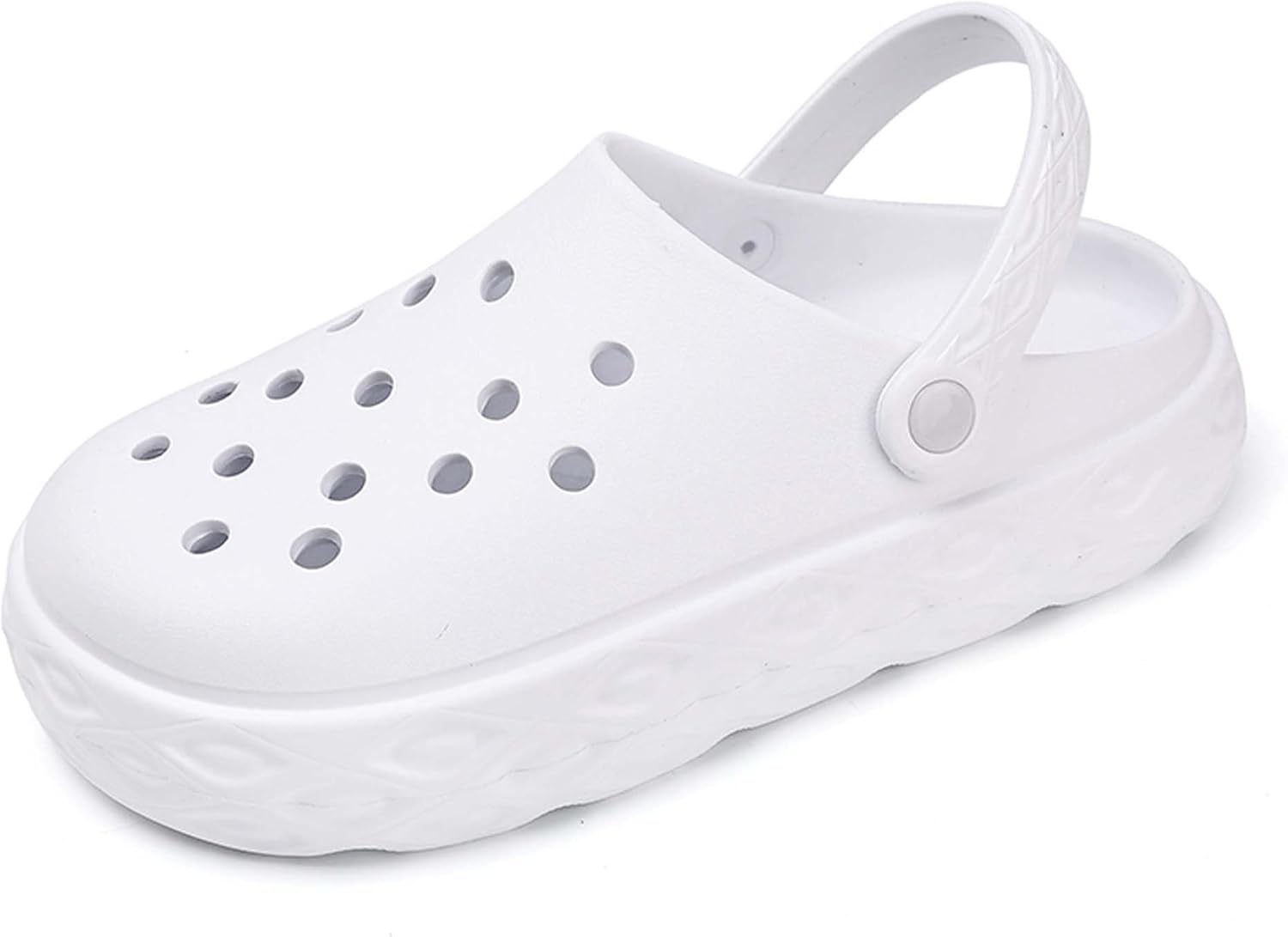 Мужские и женские сабо, садовая обувь, регулируемые сандалии, противоскользящие, дышащие пляжные тапочки, домашние шлепанцы для душа с толстой подошвой Generic, белый
Мужские и женские сабо, садовая обувь, регулируемые сандалии, противоскользящие, дышащие пляжные тапочки, домашние шлепанцы для душа с толстой подошвой Generic, белый