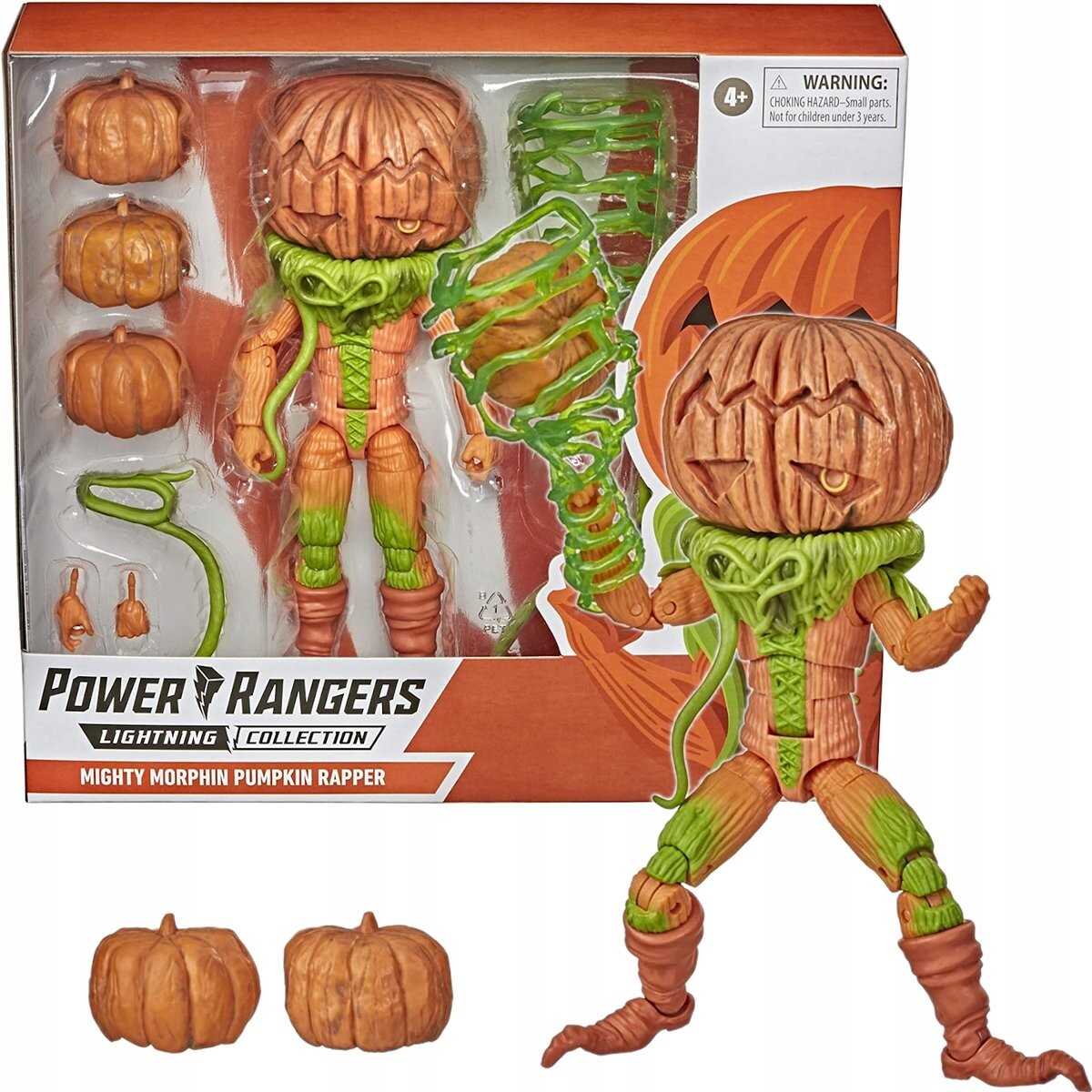 Power Rangers Mighty Morphin Pumpkin Рэппер Hasbro
Power Rangers Mighty Morphin Pumpkin Рэппер Hasbro