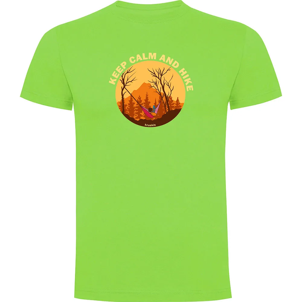 Футболка с коротким рукавом Kruskis Calm And Hike, зеленый 
Футболка с коротким рукавом Kruskis Calm And Hike, зеленый