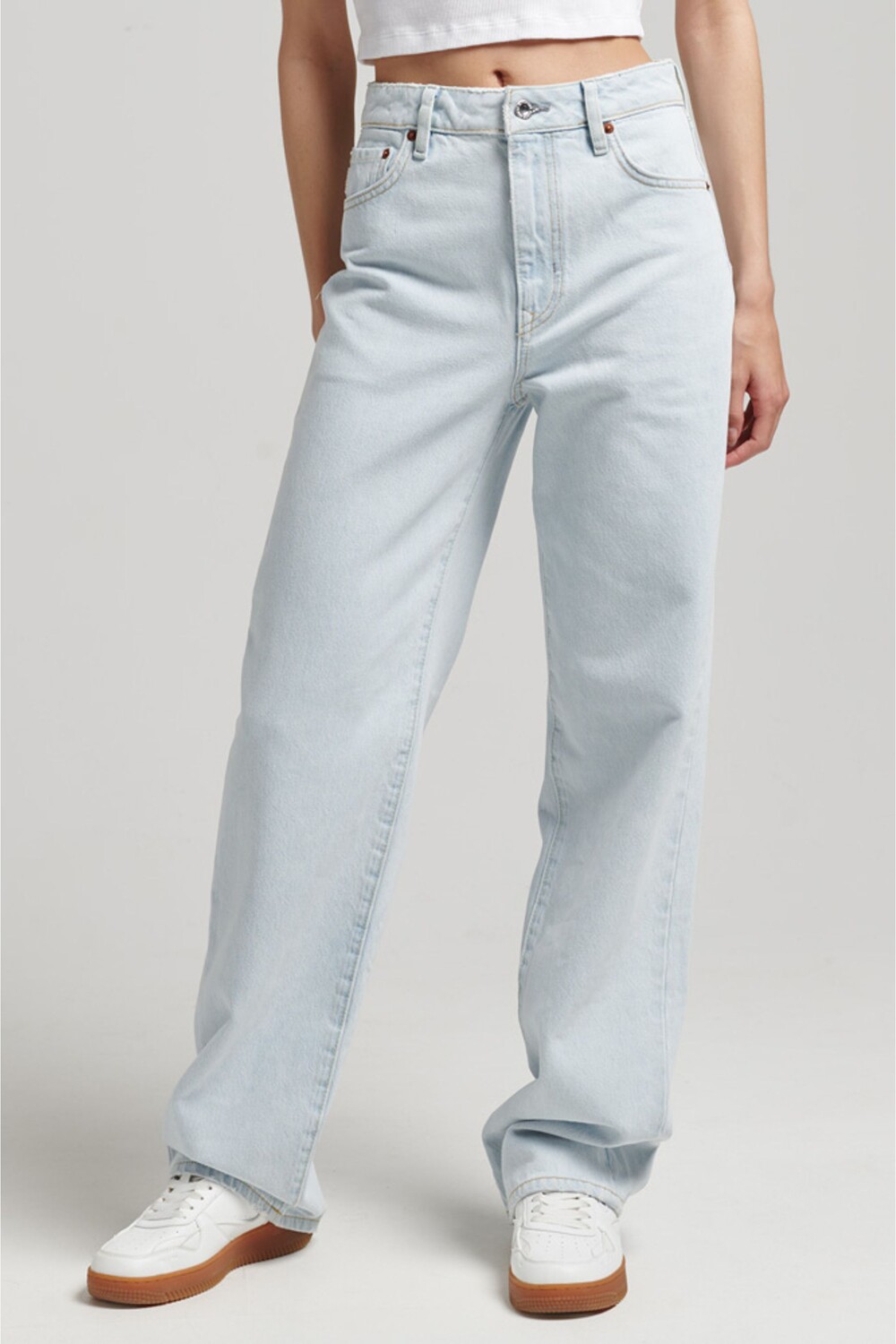 Винтажные джинсы из органического хлопка с широкими штанинами Superdry, синий
Винтажные джинсы из органического хлопка с широкими штанинами Superdry, синий