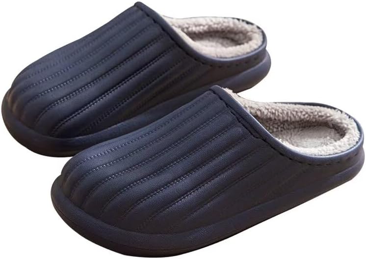 Мужские и женские водостойкие хлопковые тапочки из ПУ для использования дома и на улице Zonkacen, темно-синий
Мужские и женские водостойкие хлопковые тапочки из ПУ для использования дома и на улице Zonkacen, темно-синий