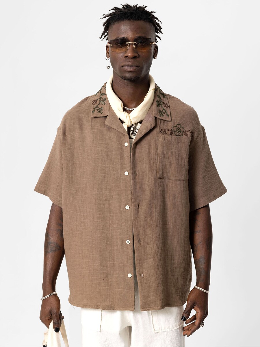 Повседневная рубашка VAMOS CLO Comfort fit Button Up Shirt, цвет brown/light brown
Повседневная рубашка VAMOS CLO Comfort fit Button Up Shirt, цвет brown/light brown
