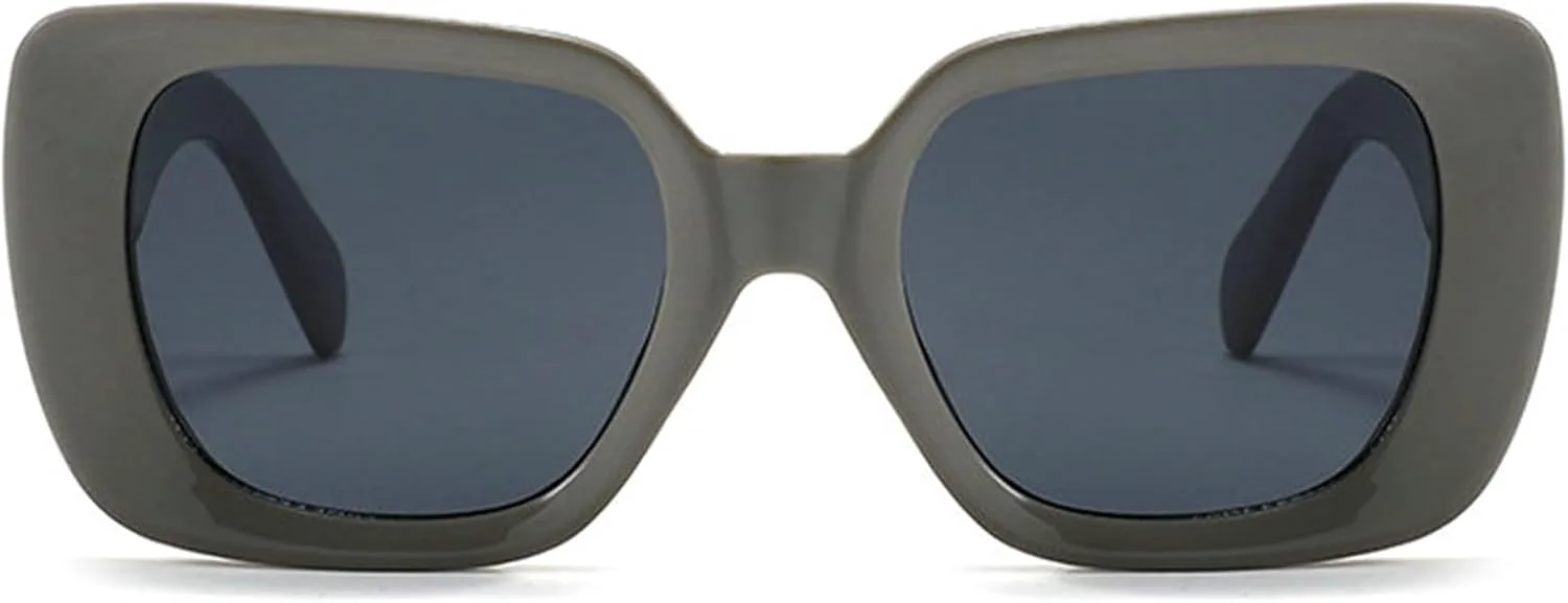 Willochra Модные солнцезащитные очки большого размера квадратной формы для женщин и мужчин, с толстой оправой, винтажные, с градиентным переходом цвета, UV400, C2
Willochra Модные солнцезащитные очки большого размера квадратной формы для женщин и мужчин, с толстой оправой, винтажные, с градиентным переходом цвета, UV400, C2