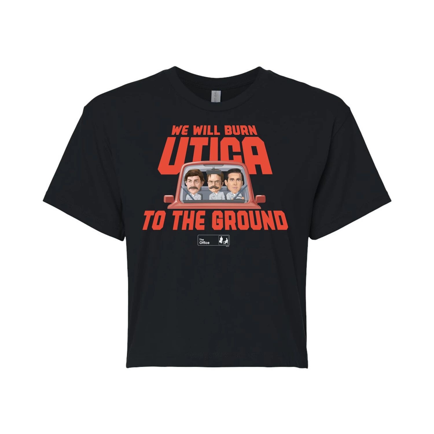 Укороченная футболка The Office Burn Utica для юниоров Licensed Character, черный
Укороченная футболка The Office Burn Utica для юниоров Licensed Character, черный