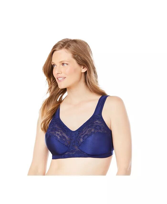 Бюстгальтер без косточек Easy Enhancer больших размеров Comfort Choice, синий
Бюстгальтер без косточек Easy Enhancer больших размеров Comfort Choice, синий