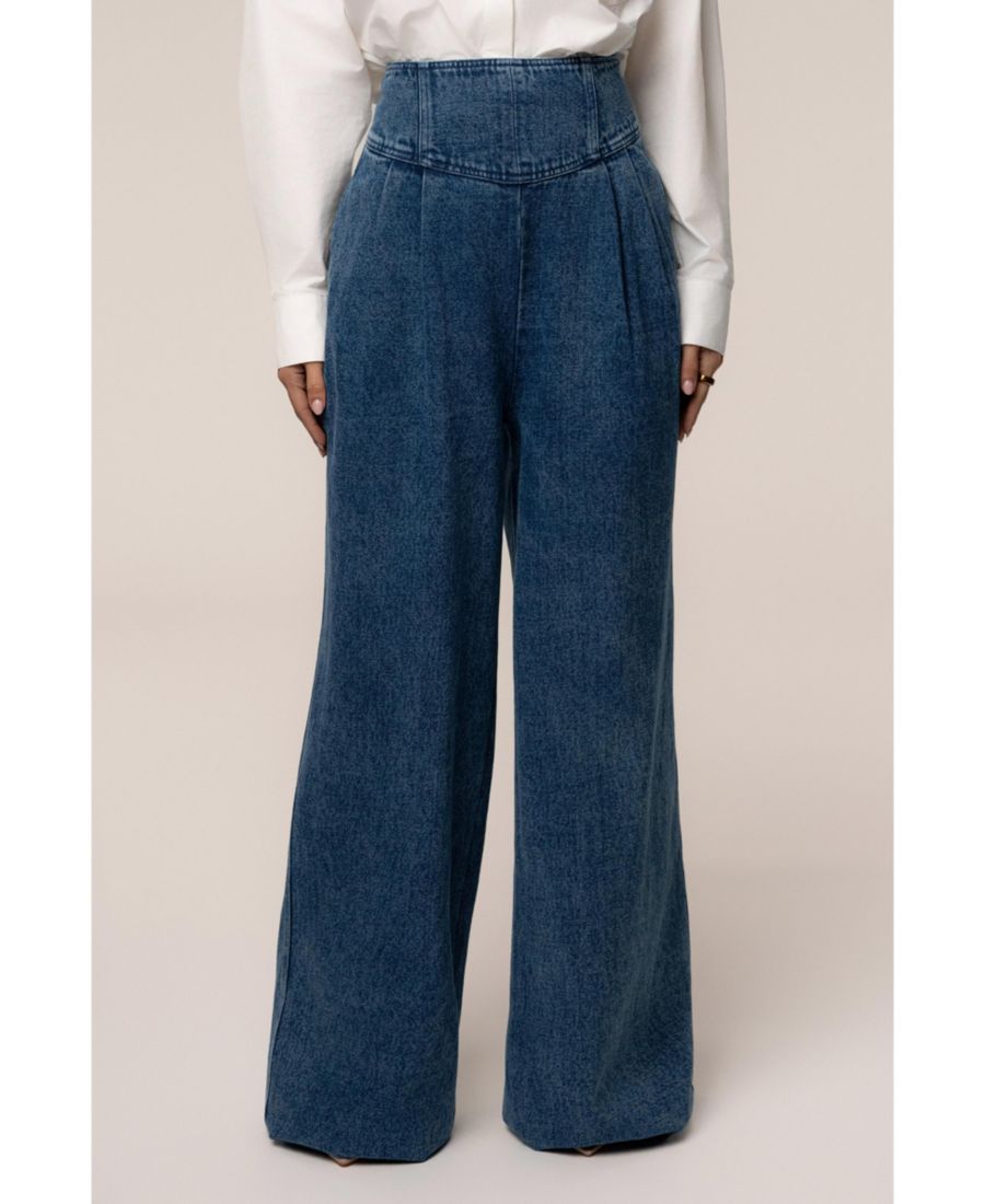 Женские плиссированные брюки Legacy JLUXLABEL, Denim
Женские плиссированные брюки Legacy JLUXLABEL, Denim