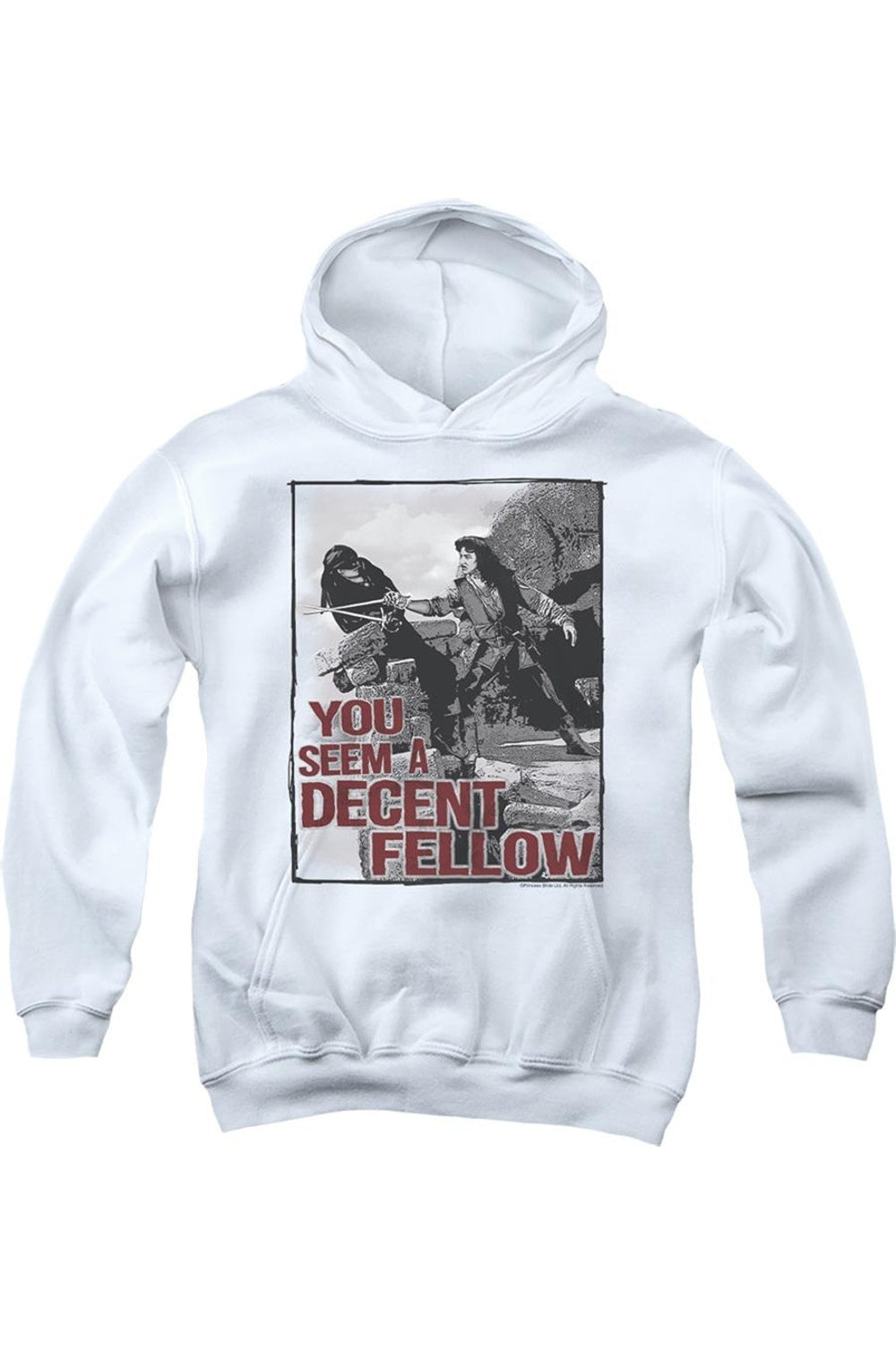 Толстовка с капюшоном Princess Bride Fellow Youth Gildan, белый
Толстовка с капюшоном Princess Bride Fellow Youth Gildan, белый