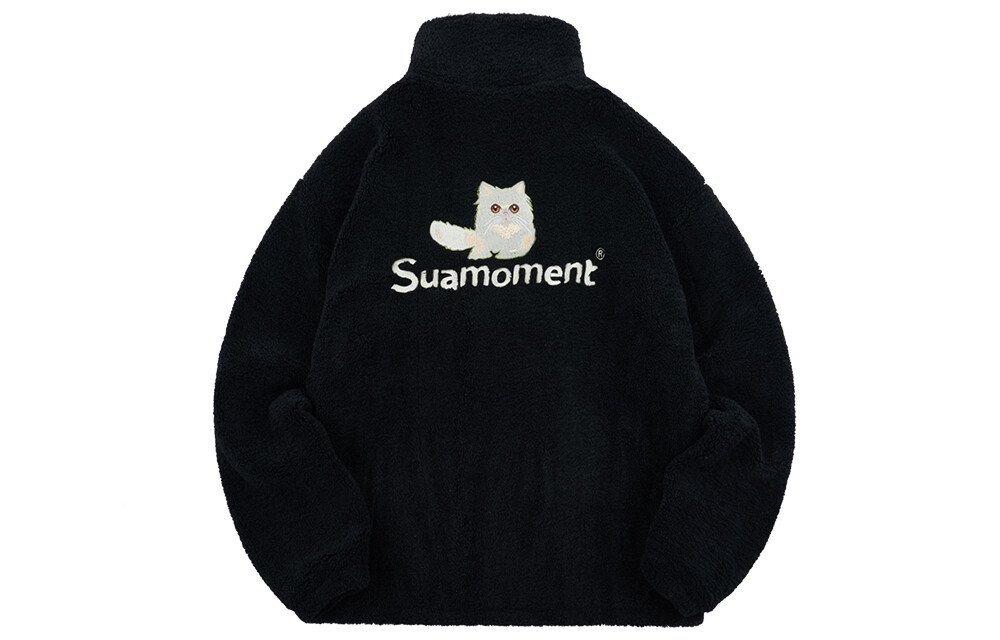Бархатная куртка унисекс Suamoment, Черный
Бархатная куртка унисекс Suamoment, Черный