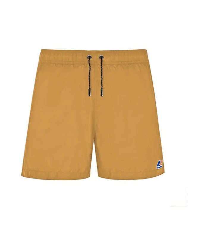 Короткие желтые плавки-боксеры K-Way, желтый
Короткие желтые плавки-боксеры K-Way, желтый