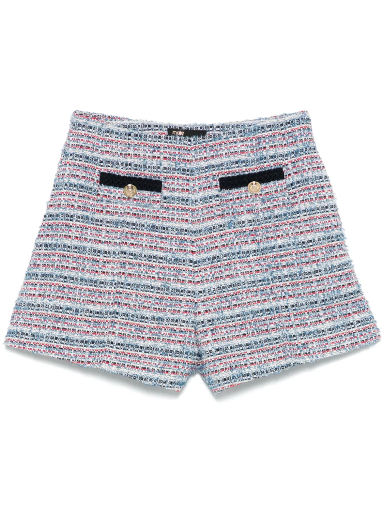 Maje твидовые шорты, синий
Maje твидовые шорты, синий