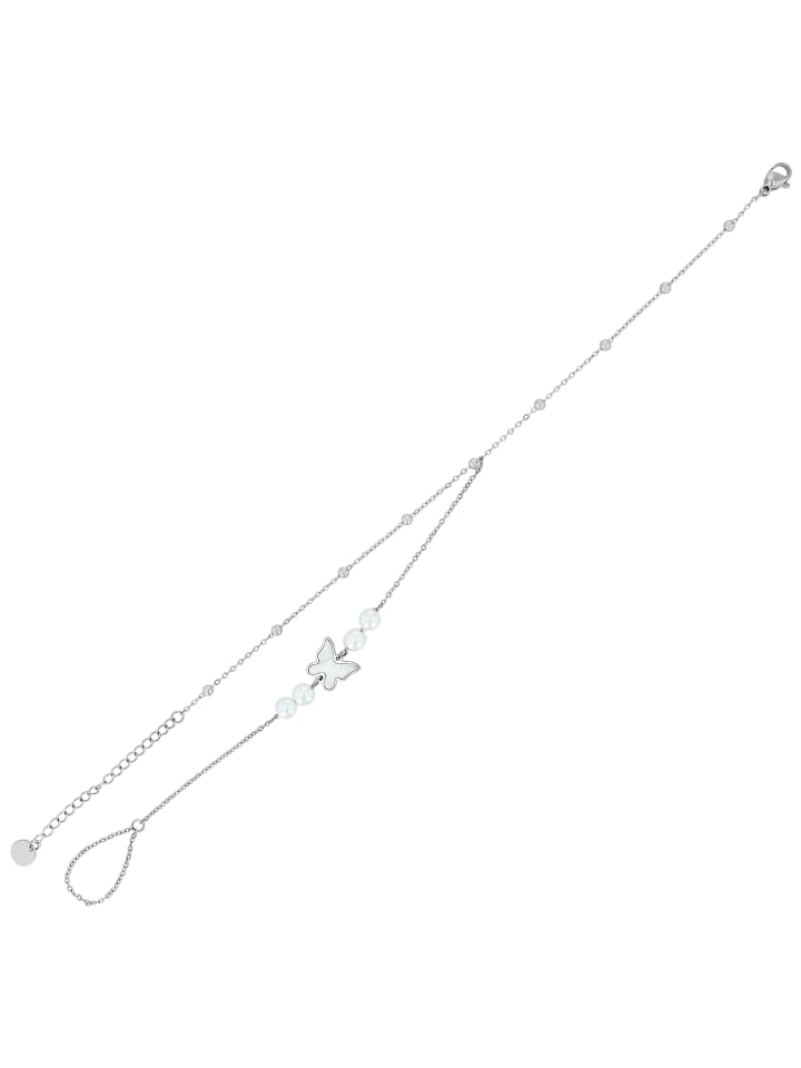 Adeliás Женский браслет на лодыжку - из нержавеющей стали серебристого цвета
Adeliás Женский браслет на лодыжку - из нержавеющей стали серебристого цвета