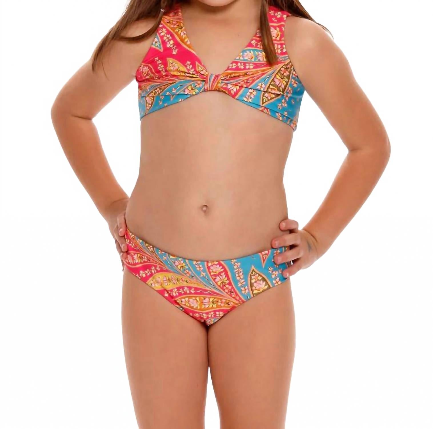 Комплект бикини Sabrina Lula для девочек в мульти Agua Bendita, Multi
Комплект бикини Sabrina Lula для девочек в мульти Agua Bendita, Multi