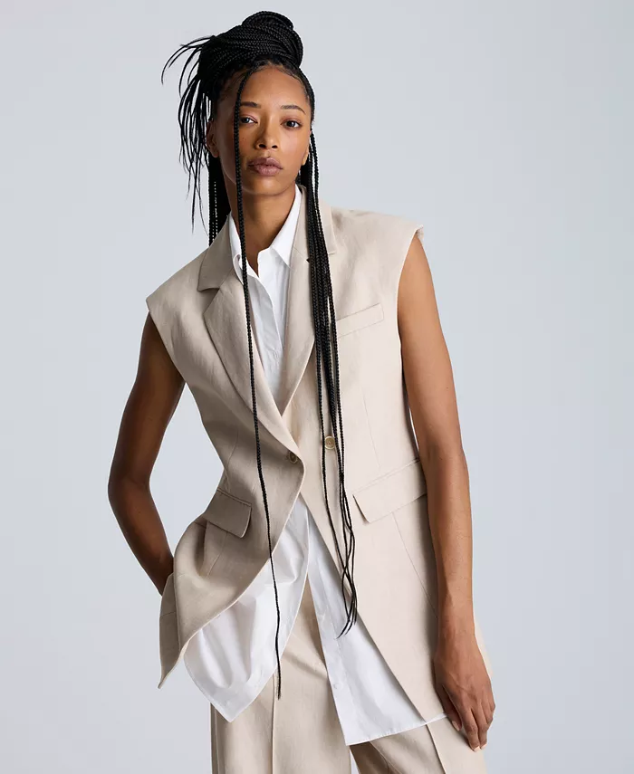 Женский многослойный жилет с отстегивающейся передней рубашкой Kenneth Cole, коричневый/бежевый
Женский многослойный жилет с отстегивающейся передней рубашкой Kenneth Cole, коричневый/бежевый