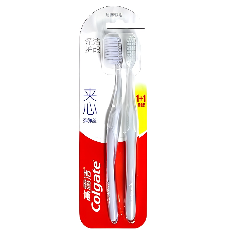 Мягкие эластичные зубные щетки из пряжи COLGATE
Мягкие эластичные зубные щетки из пряжи COLGATE