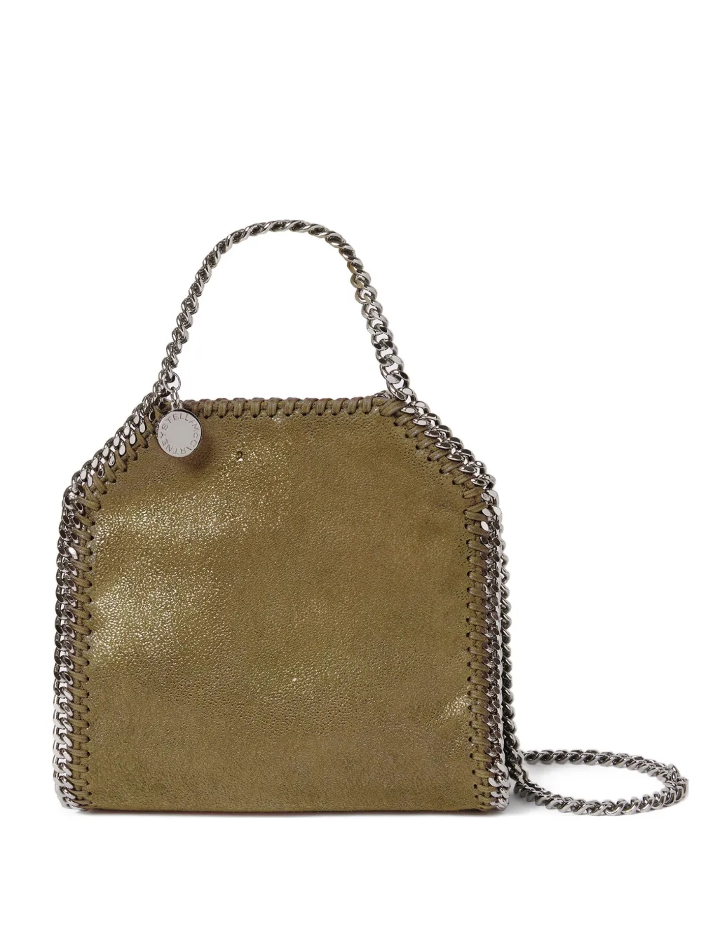 Сумка-тоут Falabella с цепочкой Stella Mccartney, зеленый
Сумка-тоут Falabella с цепочкой Stella Mccartney, зеленый