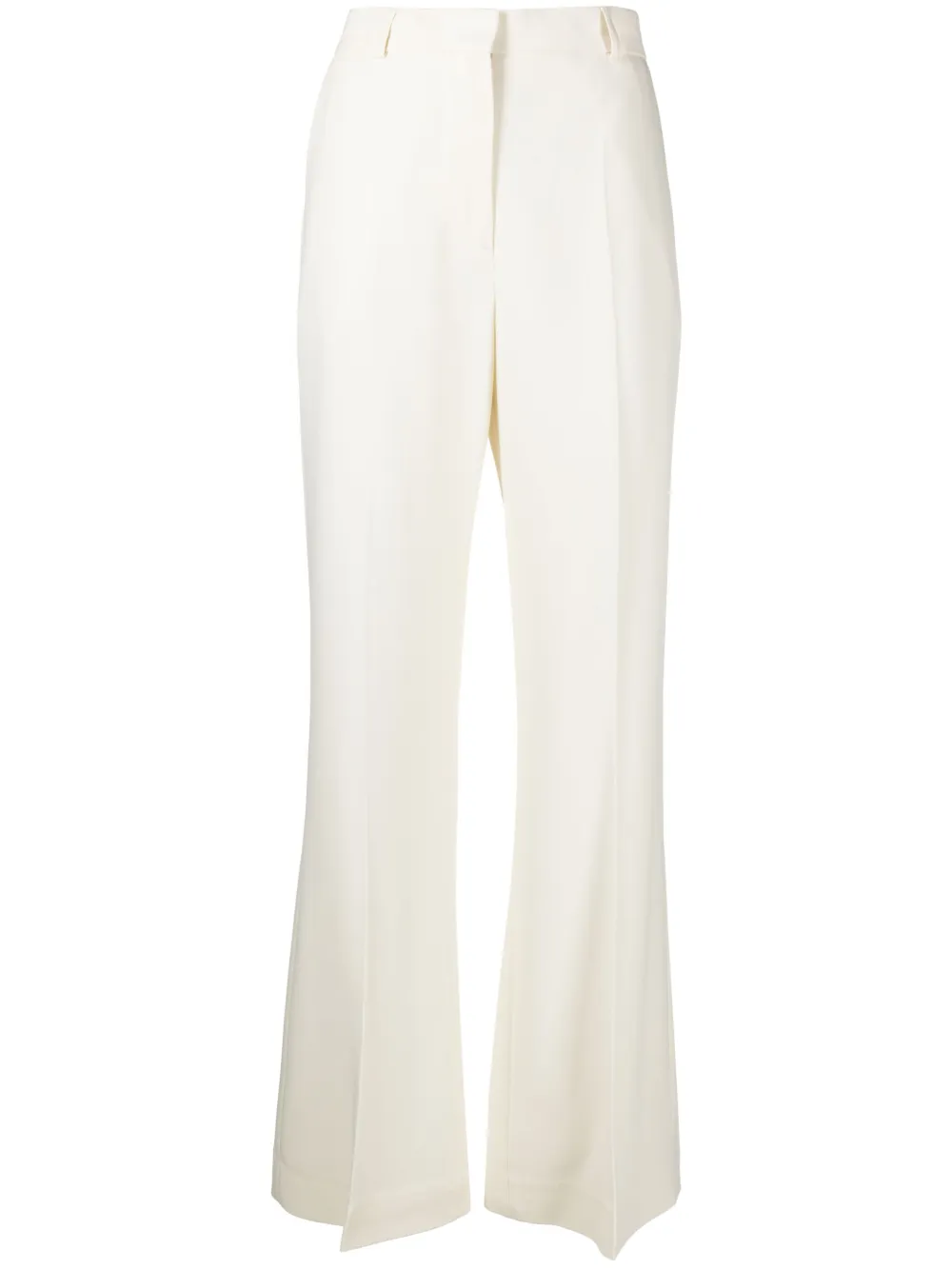 Прямые брюки средней посадки TOTEME, нейтральный 
Прямые брюки средней посадки TOTEME, нейтральный